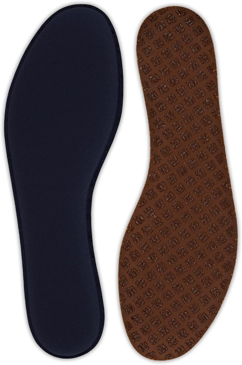 Soft Memory Inlegzolen -Geheugenschuim, ademend en schokdempend voor dagelijks comfort Op maat te knippen - 1 paar Maten 38/39 EUR