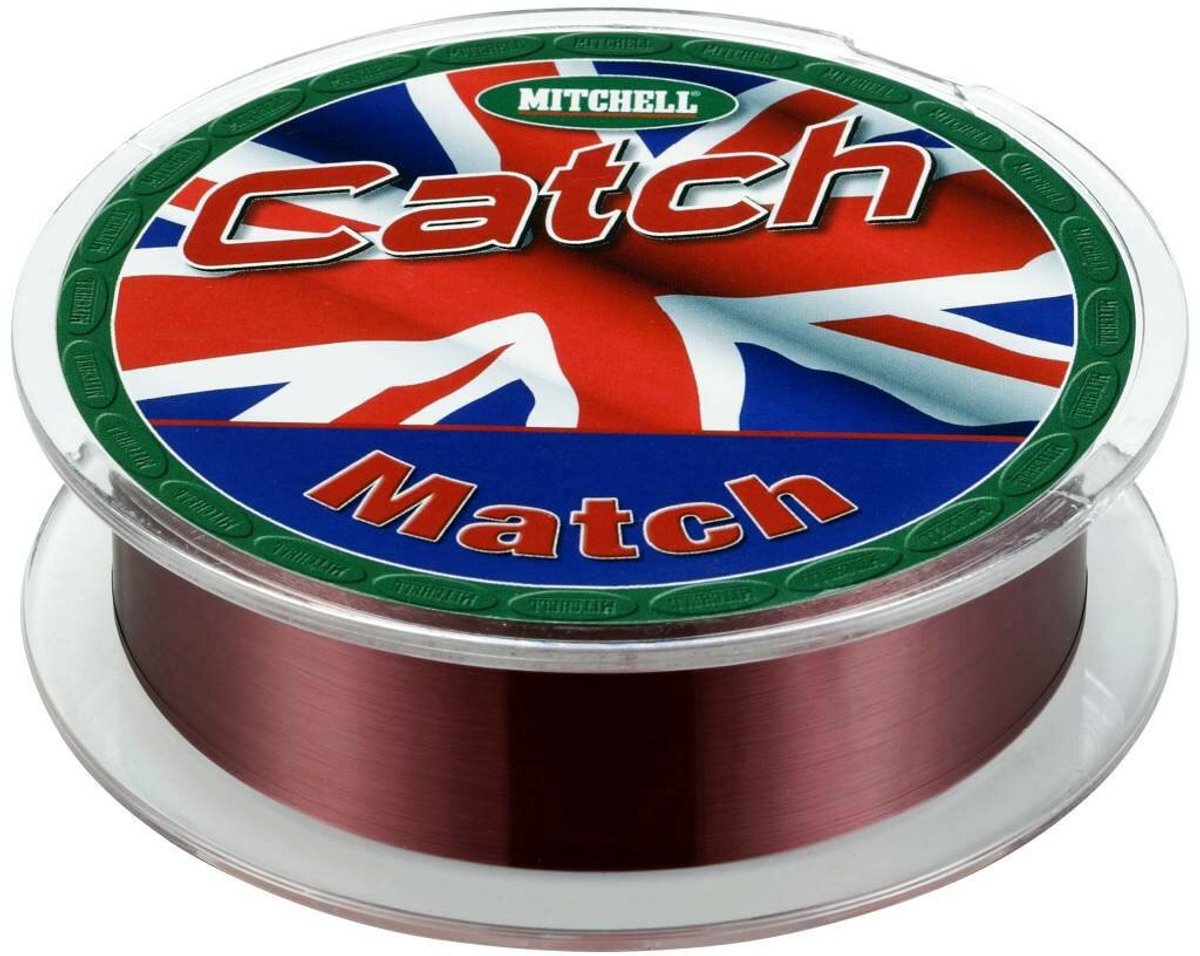 Mitchell Catch Match Nylon Lijn - Transparant Vislijn - Visdraad - 0.10mm 1.00kg 200m