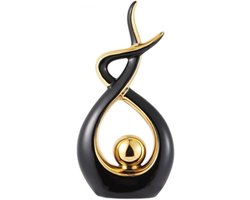 CESTATIVO Home Decoration Modern Abstract Art Ceramic Statue Room Decor Table Decorations for Living Room Dining Room - ShopVlot