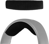 kwmobile band geschikt voor Sennheiser HD515 / HD555 / HD595 / HD518 - Koptelefoonband in zwart - Zachte hoofdband voor hoofdtelefoon