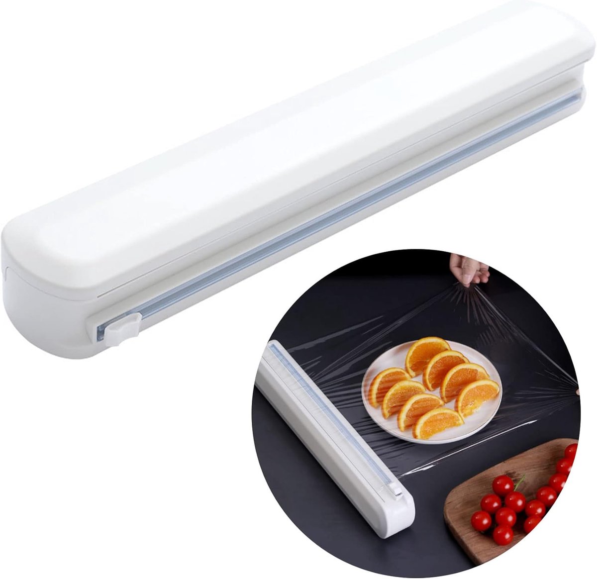 Food film dispenser, paper cutter, restaurant accessories, cutter, organiser, suitable for inner widths up to 32 cm - ShopVlot