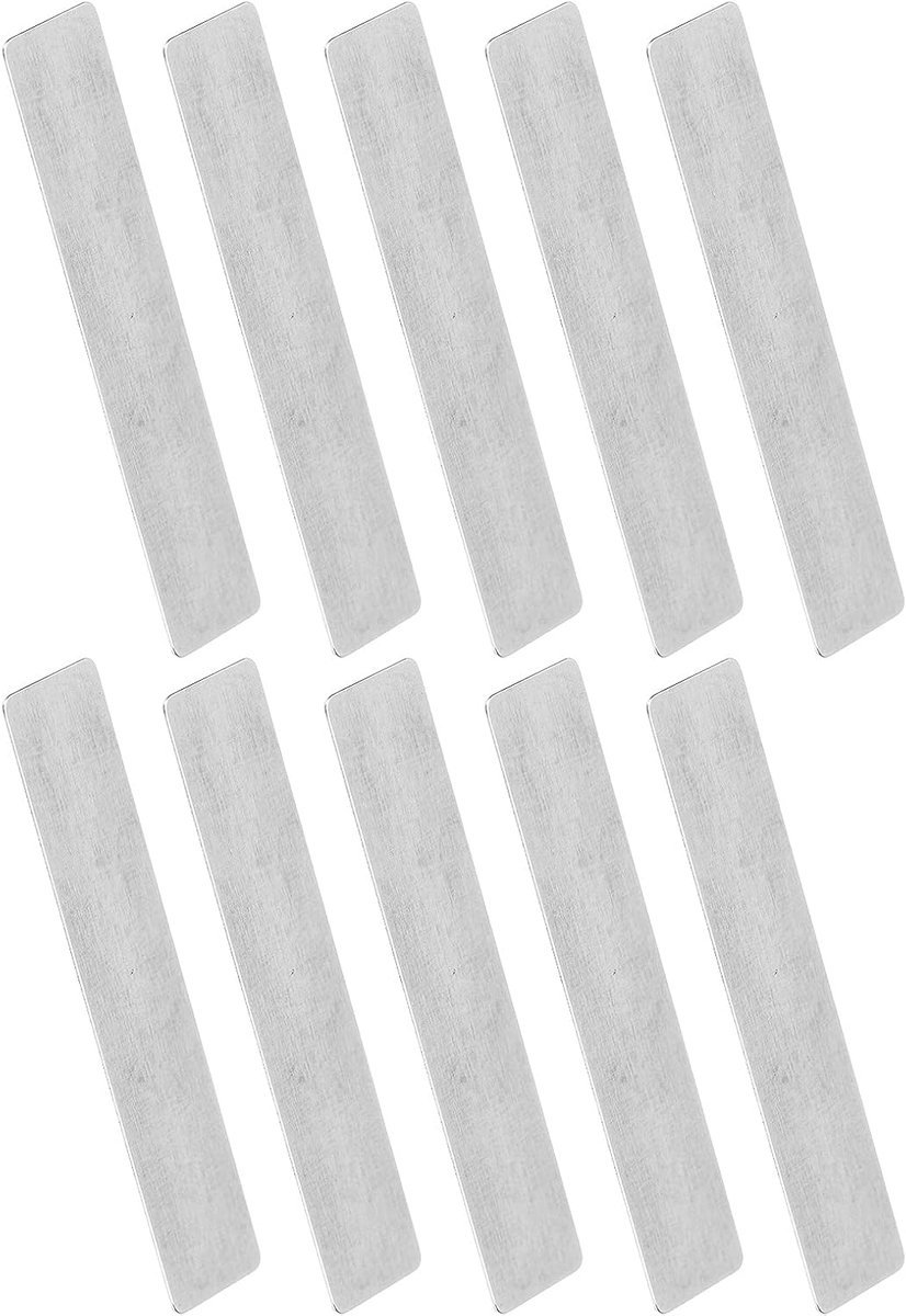SnelShoppen - 10 Stuks Ventielplaat, Luchtcompressor Ventielplaat voor Centrale Pneumatische Luchtcompressor, Vervangingsventielen, 45# Staal, 0.75-1.