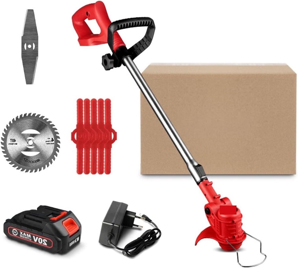 Elektrische Grastrimmer - Draadloze Trimmer Grasmaaier - Tuinonderhoud - Verstelbare Lengte - 130 cm - Niet gespecificeerd