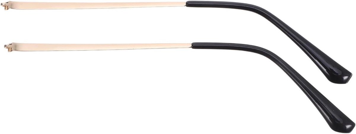 Vervangende Brilpoten - Bril Reparatie - Zelf Bril Repareren - Enkele Tand Ontwerp - 142 cm - Goud
