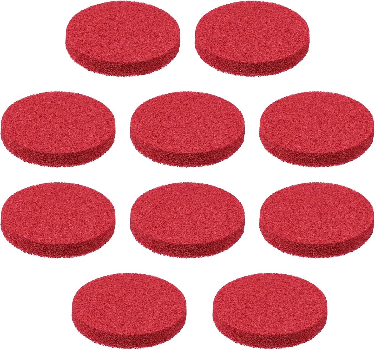 10 stuks gecomprimeerde gezichtssponzen, ronde PVA-reinigingssponzen, gecomprimeerde make-upsponzen voor gezichtsreiniging en make-up-verwijdering, wegwerp-reissponzen