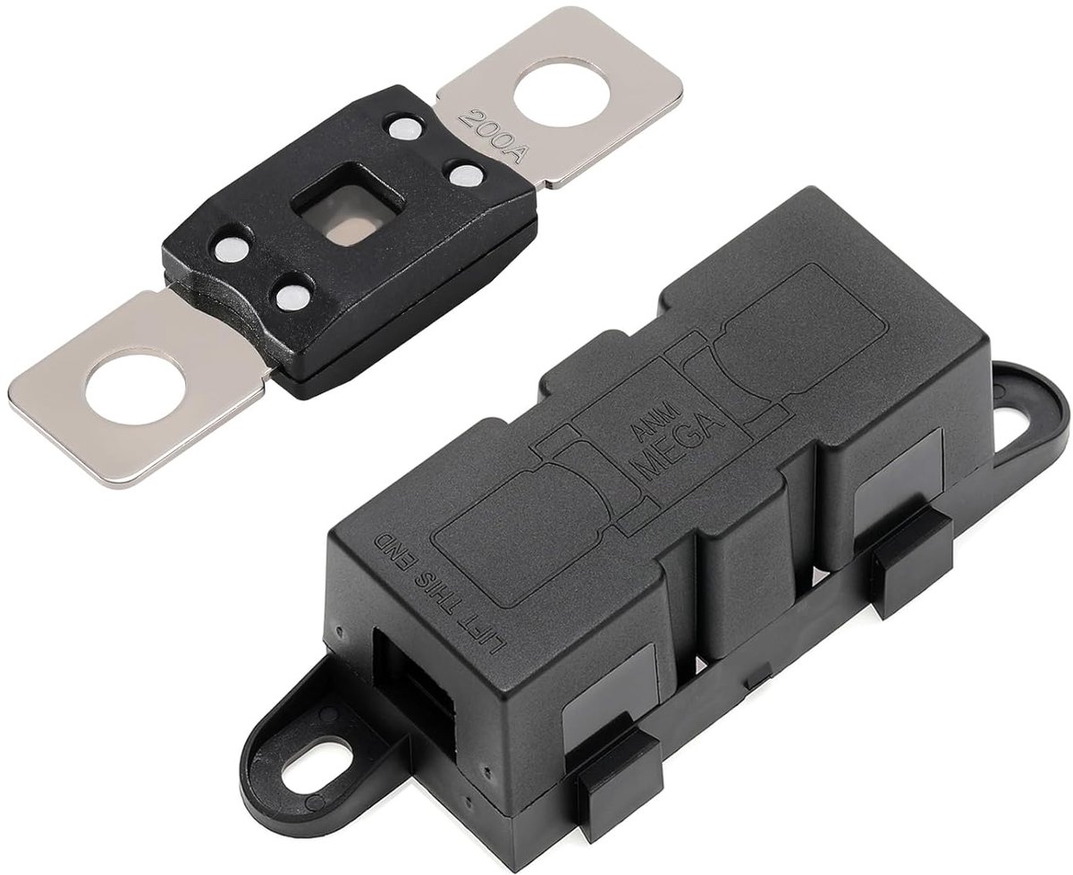 Mega Zekeringhouder 200 Amp ANM MEGA Hoge Stroom Bolt-on Zekering AMG Auto Zekeringen Houder voor Auto Caravan Truck Voertuigen