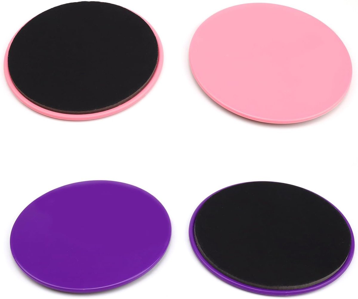 Fitness, 4 stuks kernschuivers van de discs, Gliding Disc Fitness Training Buikspiertraining, Core verstevigingstrainer fitness hulpapparaat voor fitness en trainingsmensen