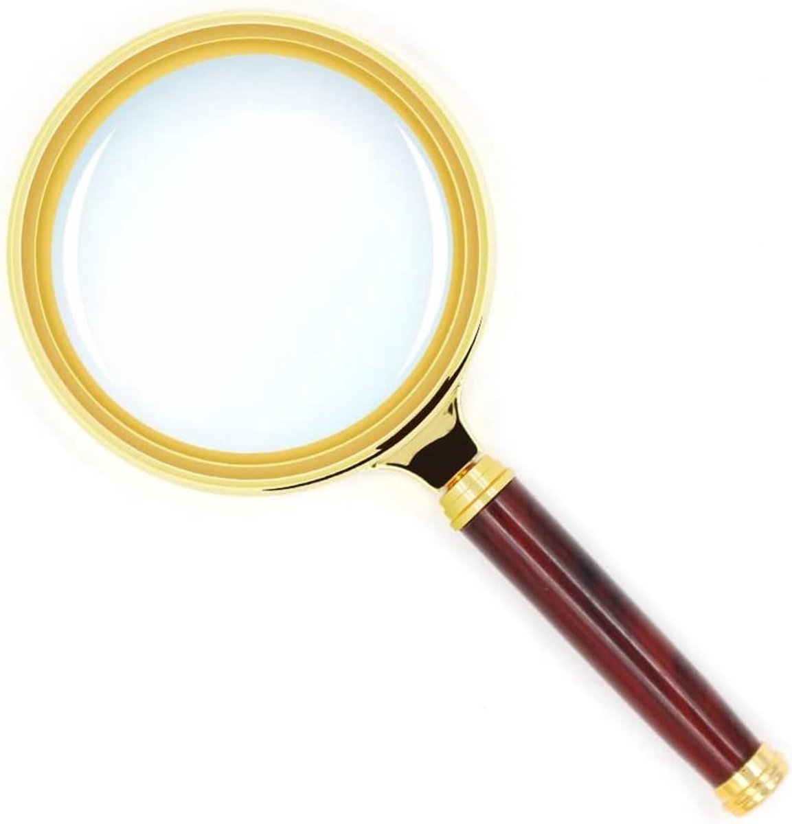 - Zakformaat - Loep - Goud - 3x vergroting - Compact en handzaam - Hand/juweliersloep - Jonyx