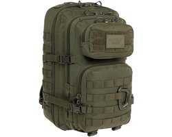 SnelShoppen - Tactical Backpack 36L met MOLLE/PALS Systeem, Oxford 600D, Hiking & Survival, Olijf, Draagtas voor Outdoor, Camping, Avontuur