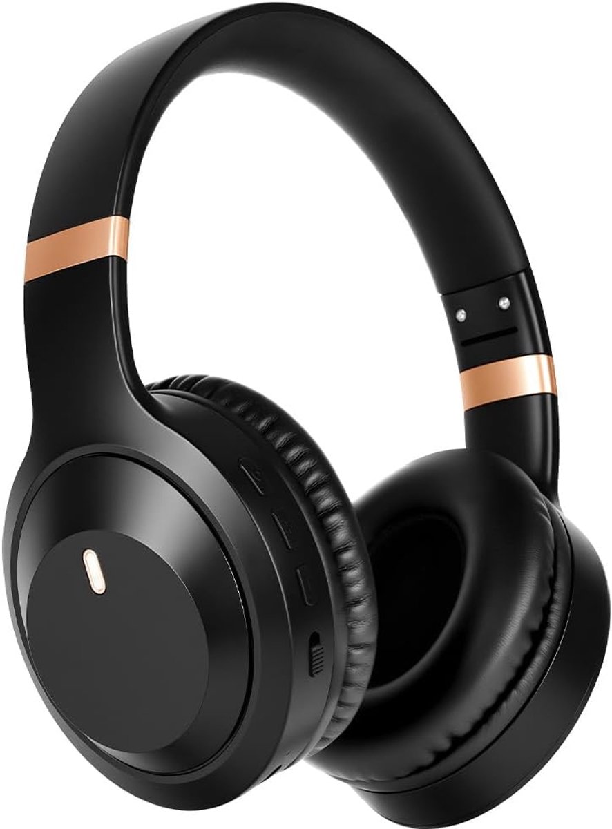 Draadloze hoofdtelefoon met actieve ruisonderdrukking - Over-ear design - 45 uur speeltijd - Hi-Res audio en microfoon - ShopVlot