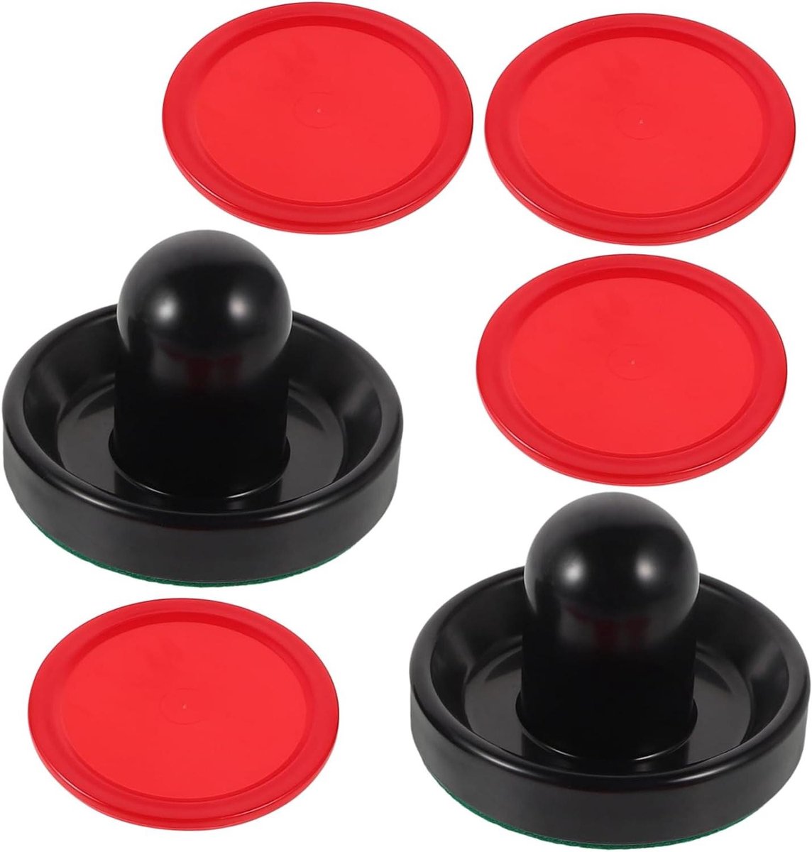 Air Hockey Pushers Set - Tafelspel Accessoires - Familie Entertainment - Verstelbare Striker - 9.00X9.00X6.50CM - Donkerblauw