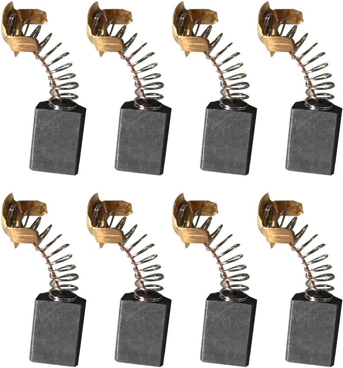 20 stuks koolborstels voor elektromotor, gepolijste elektrische koolborstels, reparatie van reserveonderdelen, vervanging voor power tools (7 mm x 11 mm x 18 mm)