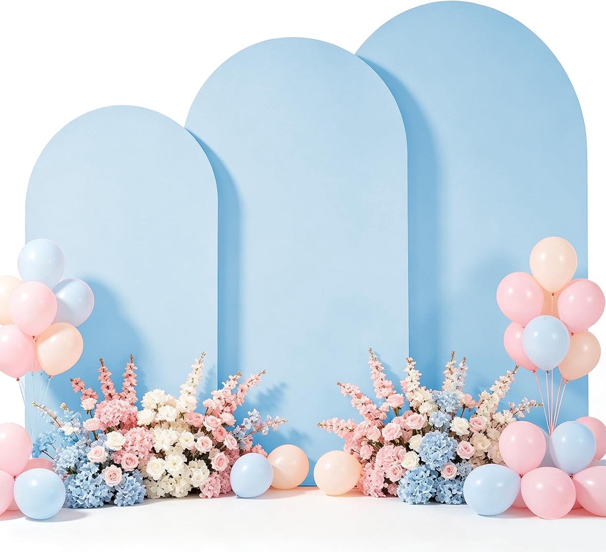 Achtergrond Dekking, Dubbelzijdige Huwelijksboog Dekking Achtergronddekking, Fotografie Boogafdekking voor Huwelijk, Verjaardag, Ceremonie, Feest & Banket Decoratie