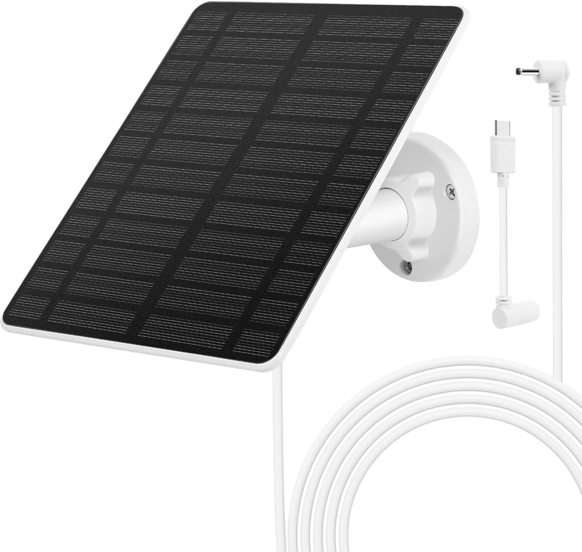 Solar Panel Ring Camera 5W - Geschikt voor Ring Spotlight Cam/Pro/Plus - IP65 Waterproof - SnelShoppen