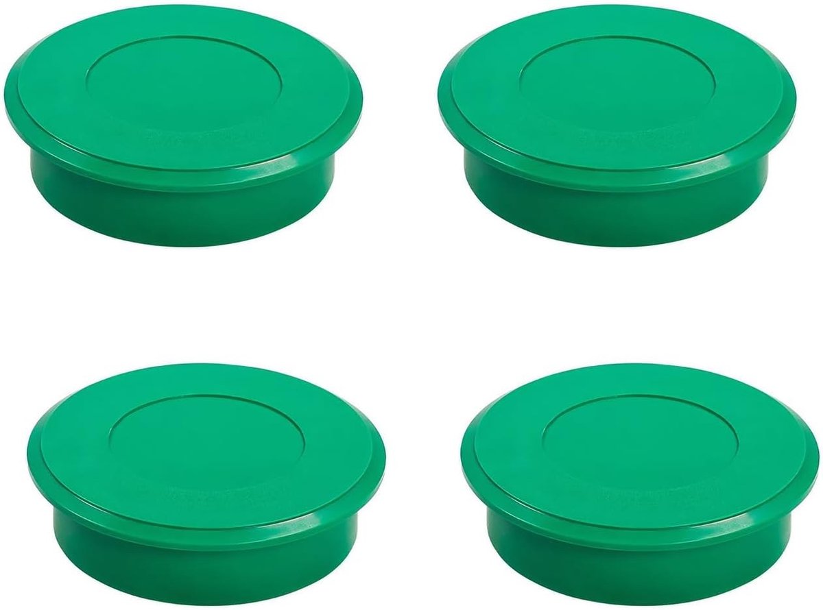 4 Stuks Golf Cup Covers, Groene Hole Covers voor Golftraining, Plastic Accessoires voor Tuin en Buitenactiviteiten
