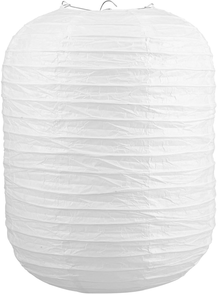 Omgoods - Vouwbare Witte Papieren Lampenkap voor Feest en Decoratie