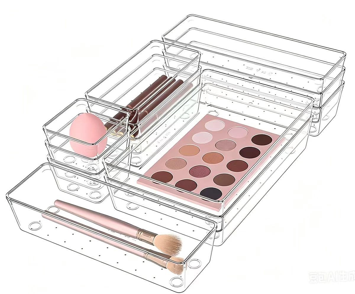 Omgoods - Drawer Organiser - 12-delige set voor make-up en kantoor