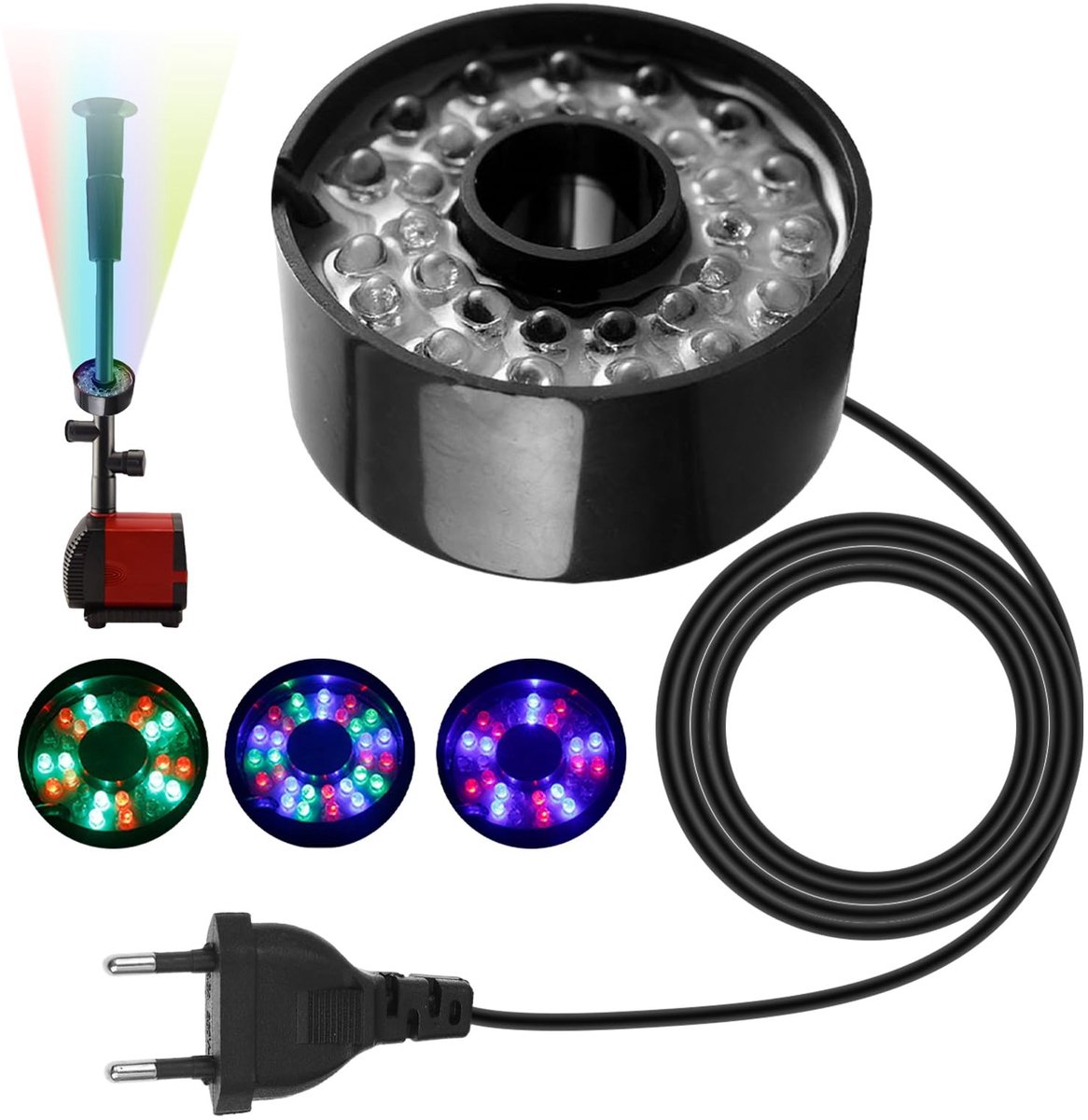 Omgoods - Universele LED Ring voor Vijverpompen