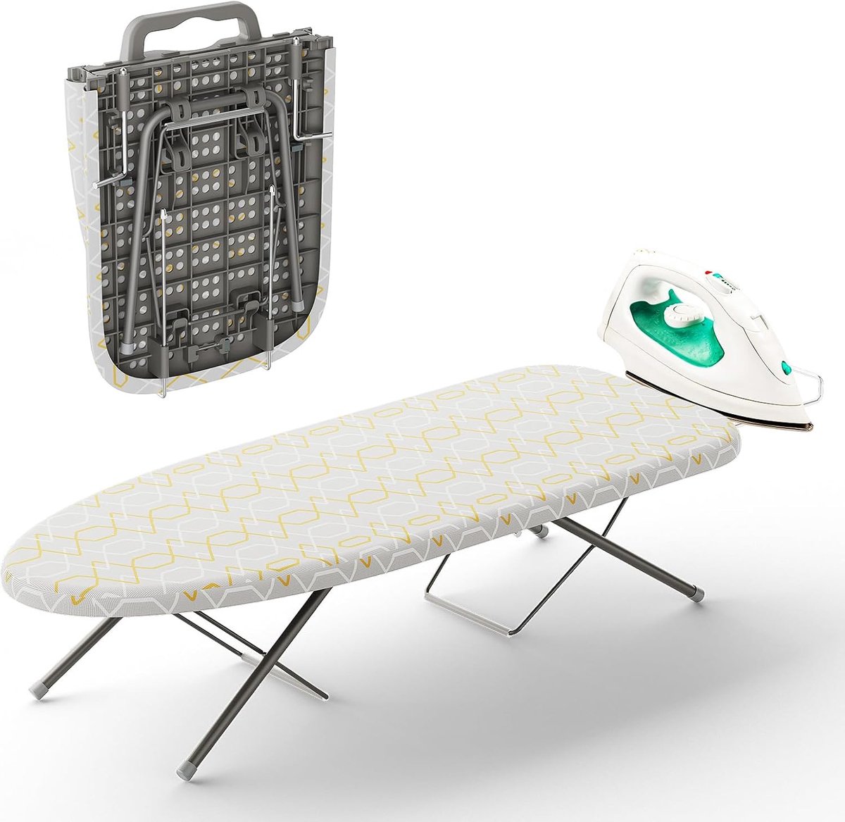 Strijkplank Klein Vouwbaar - Compact Design - Antislip - Ideaal voor Studenten - ShopVlot