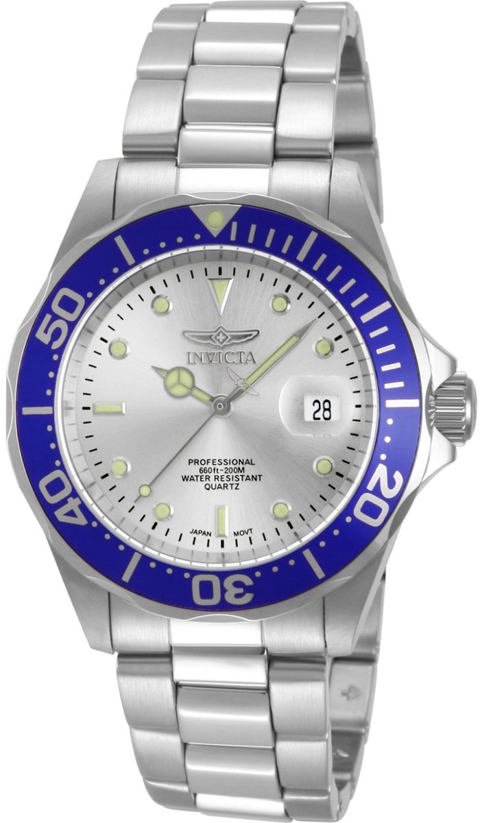 Invicta Pro Diver 14123 Heren Quartz Horloge - 40 mm