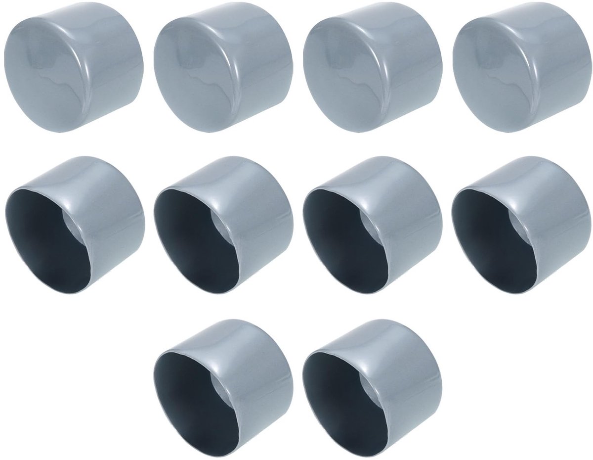 Omgoods - Set van 10 Rubber Eindkappen, 55 mm
