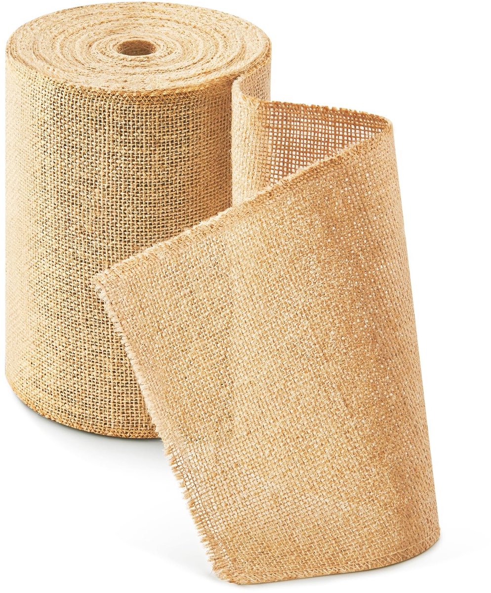 Omgoods - Jute Tafel Runner voor Bruiloften en Tuinfeesten, 20 x 15 m