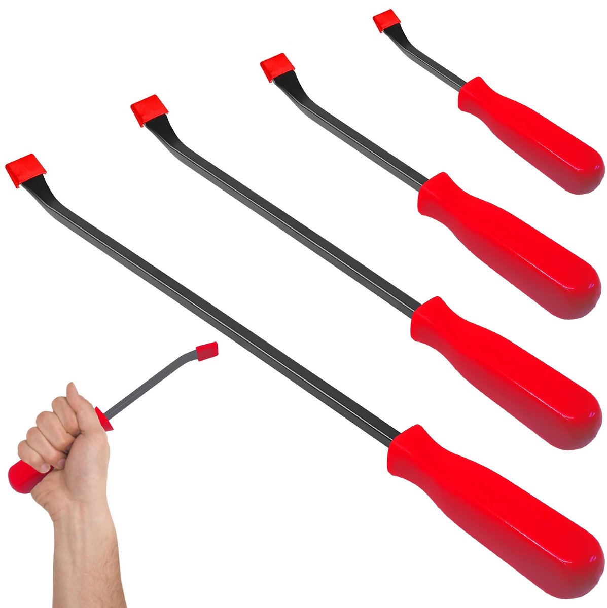 Omgoods - Bandenlichters Set - 4 Stuks 8 Inch Ergonomisch Voor Motorfiets, Fiets en Elektrische Voertuigen