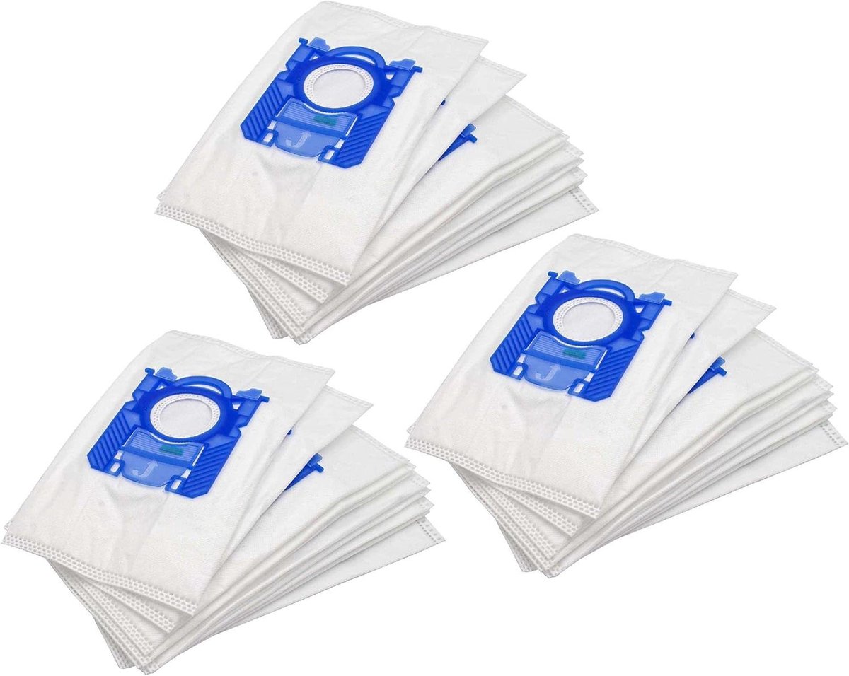 Stofzuigerzakken - Stofzakken Cilinder - Stofzuigen - Microvlies Materiaal - 30 stuks - Wit