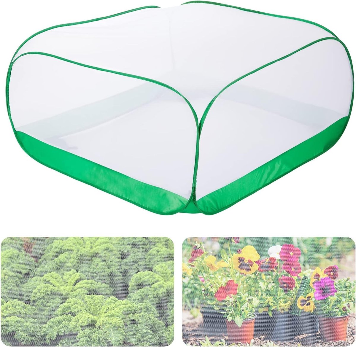 Omgoods - Insectenbescherming Net voor Planten 100x100x50cm