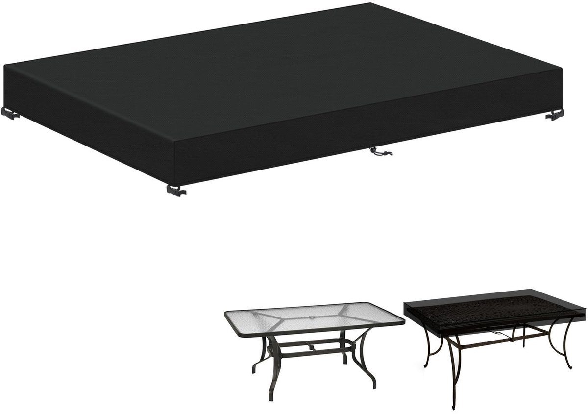 Omgoods - Waterdichte Tafelafdekking voor Tuin Tafel 160x90 cm