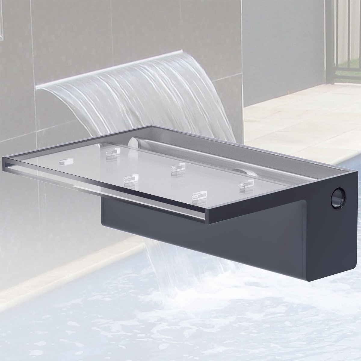 Omgoods - Waterfall Set van 30 cm voor Tuin en Vijverdecoratie