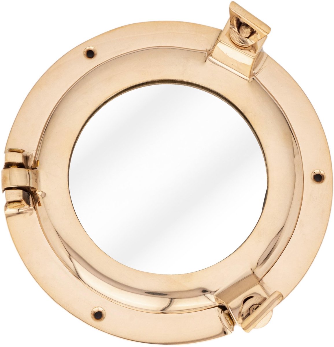 Omgoods - 14.5 cm Porthole Spiegel in Antieke Stijl