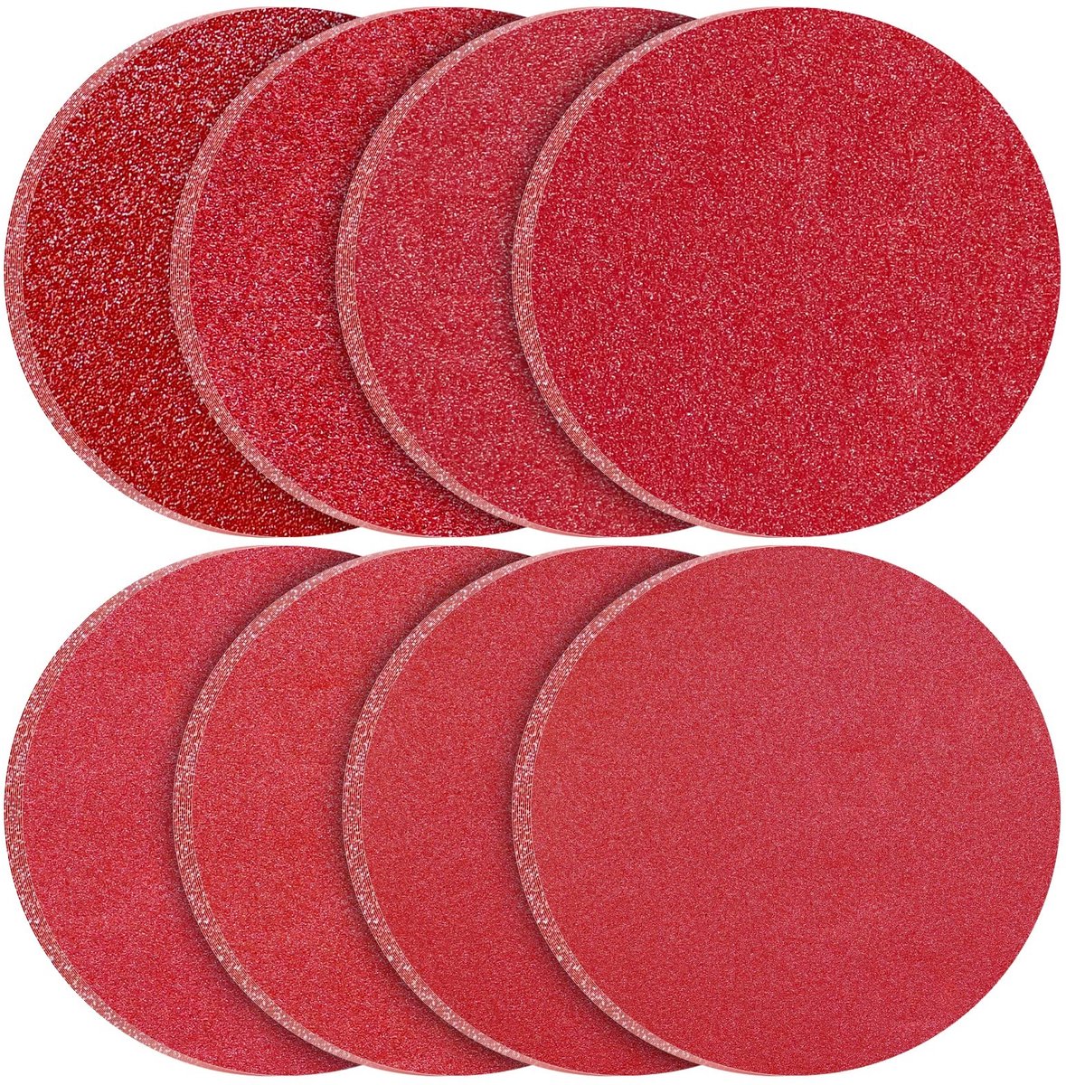 Omgoods - Set van 80 Schuurpapier Schijven 150 mm met Klittenband