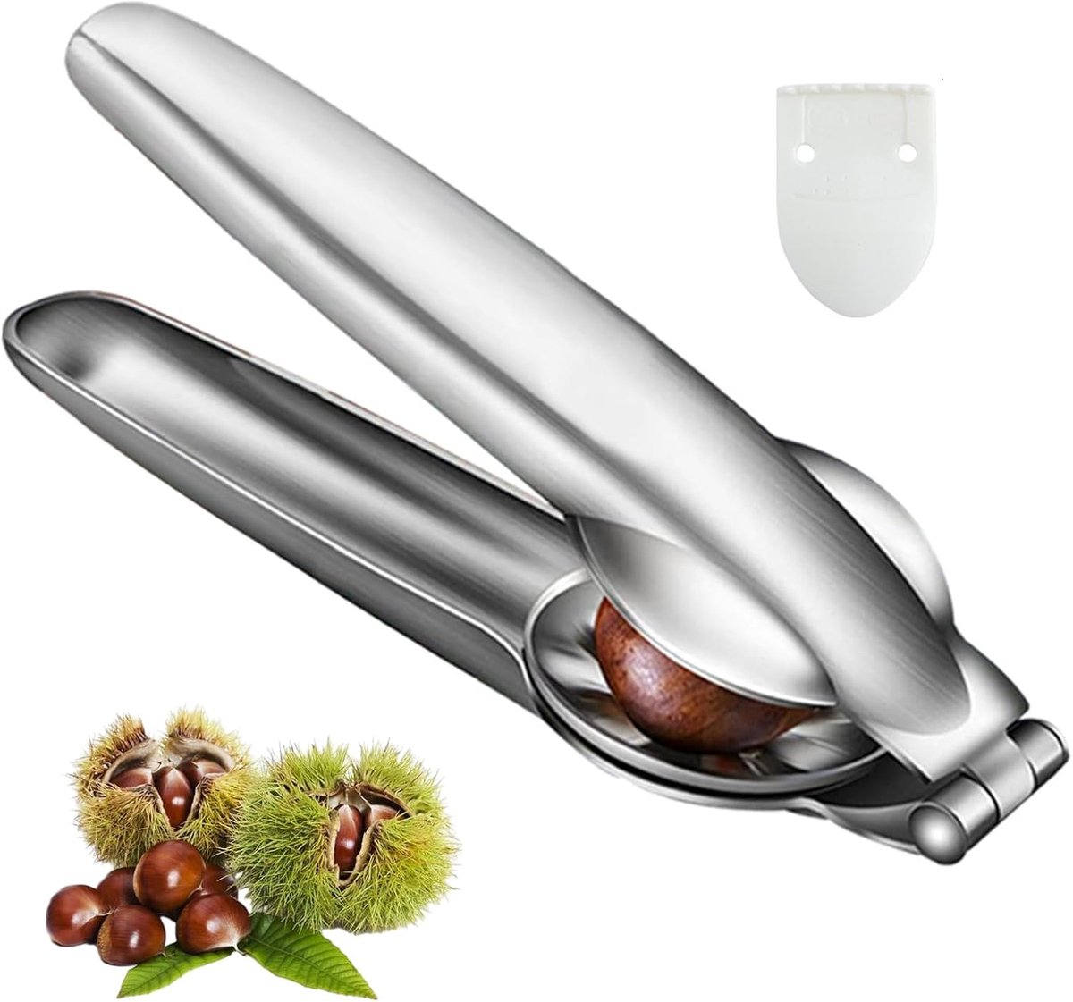 Chestnut Clip, Chestnut Cutter, Maroni Cutter, Stainless Steel, Chestnut Knife, Chestnut Opener for Walnuts, Hazelnuts - ShopVlot