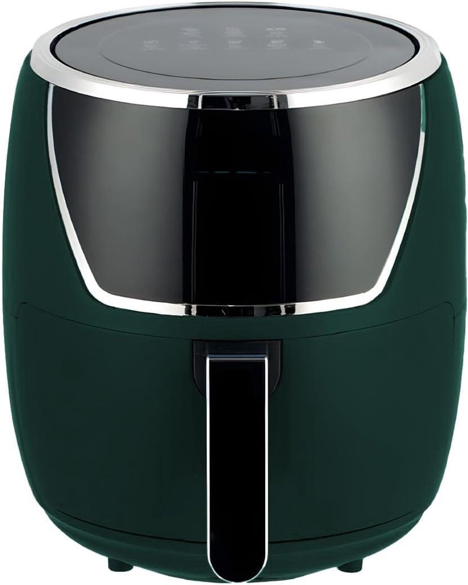 Luchtfriteuse - Airfryer Heteluchtfriteuse - Gezond Koken - 360° Heteluchtcirculatie - 5 Liter - Groen
