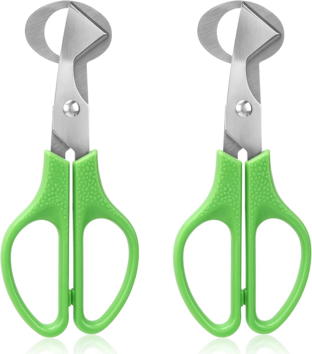 Kwartel ei schaar - RVS - Ergonomisch handvat - Eenvoudig in gebruik - SnelShoppen