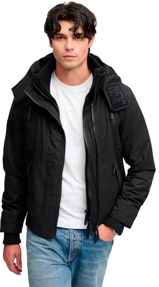 Superdry - Microvezel Arctic Windcheater Jas Met Capuchon - Heren