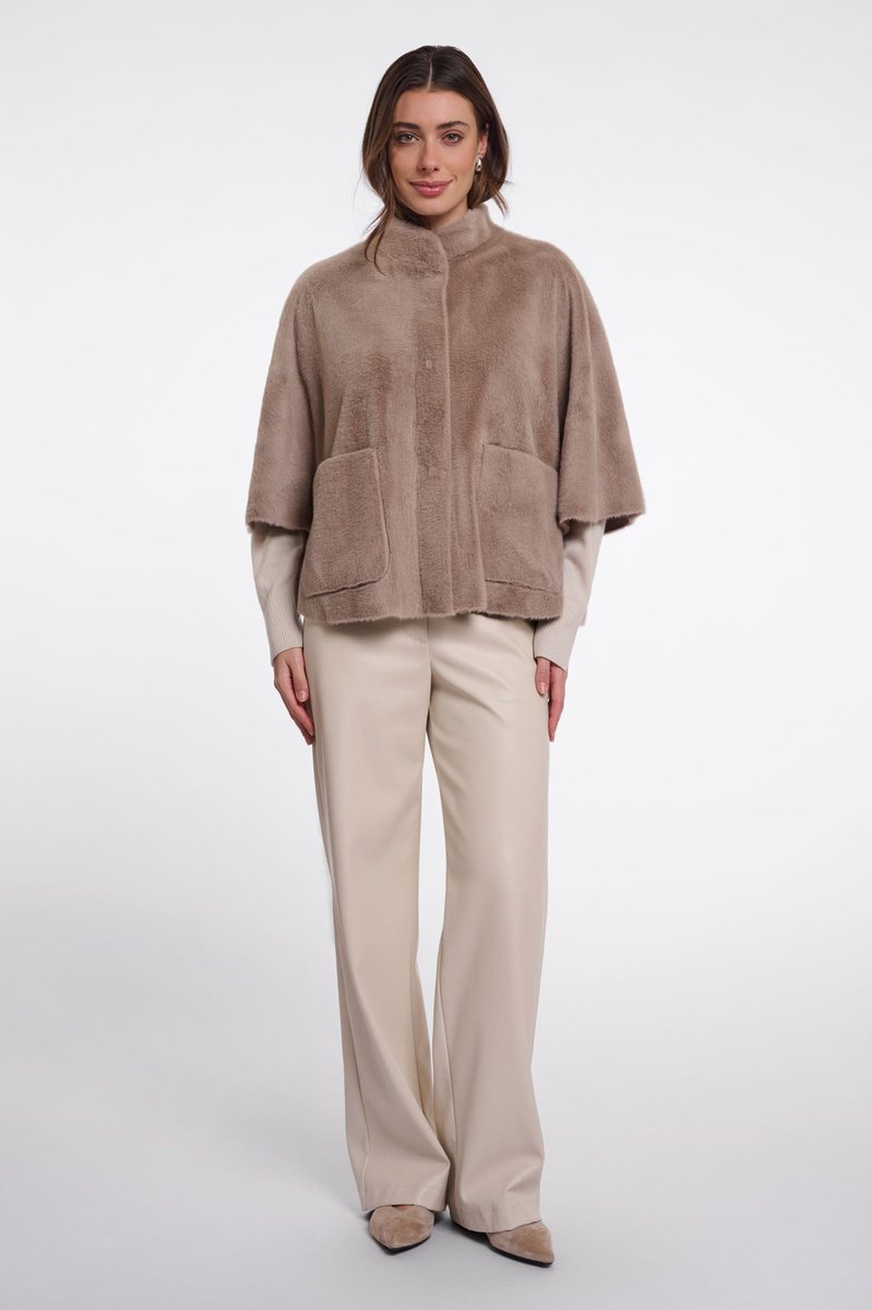 Rino & Pelle Capes - Dewi cape - Bruin