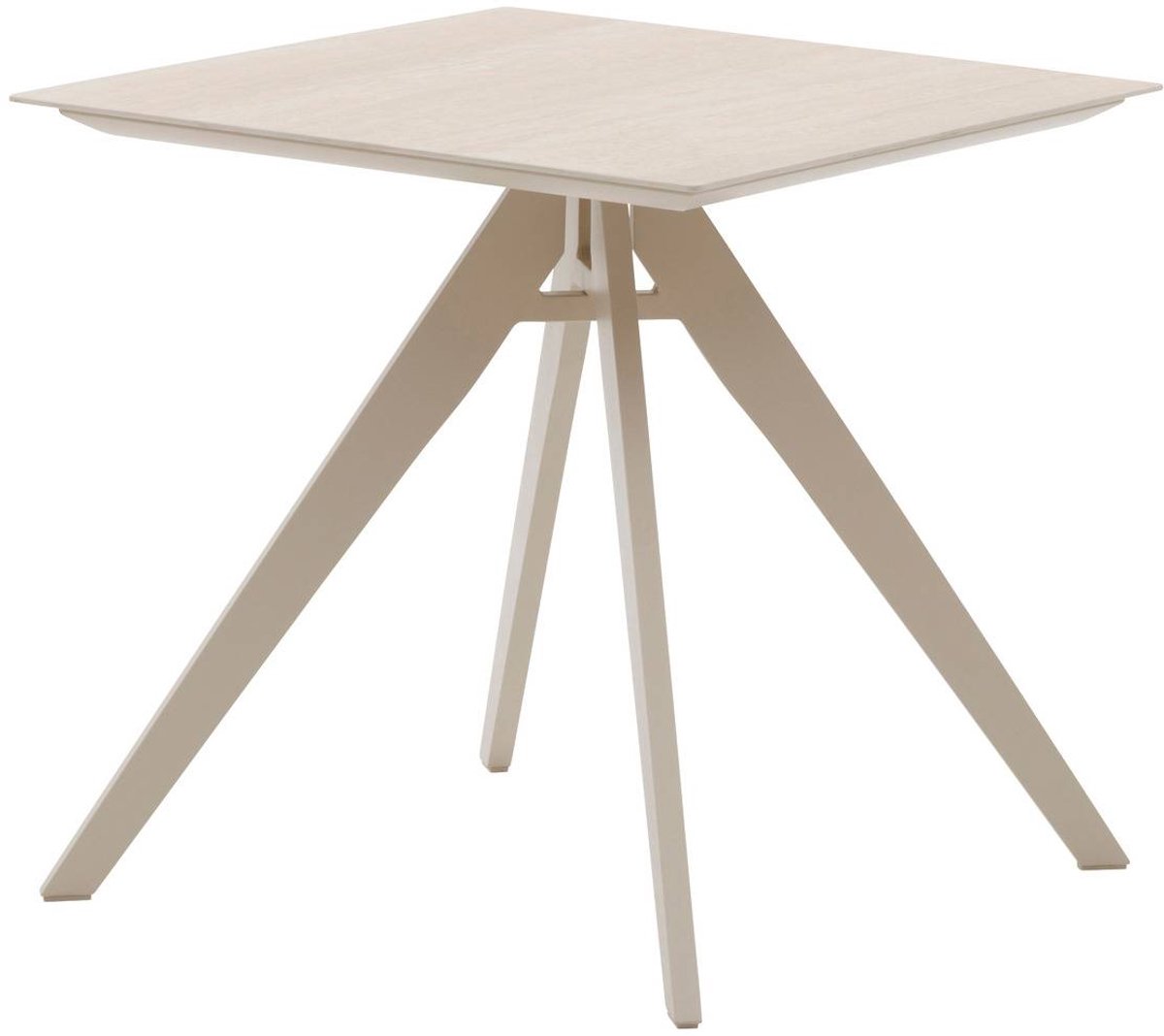 Tuintafel voor 2 personen van aluminium TERZANO
