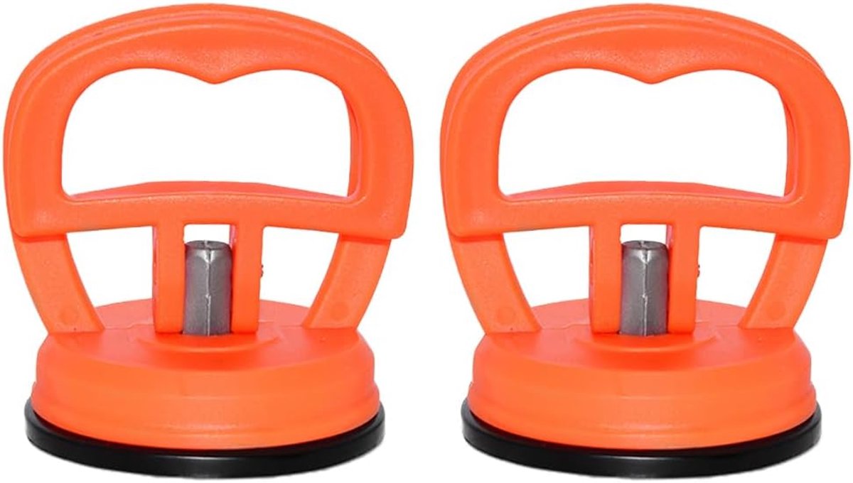 2pcs Car Dent Remover, Repair Tools, Body Bracket Remover, Dent Remover, Orange - ShopVlot
