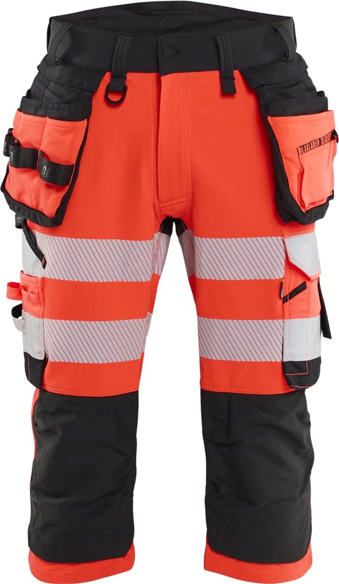 Blåkläder Arbeit-shorts, piratenbroek met hoge zichtbaarheid, 4-way stretch 11231648