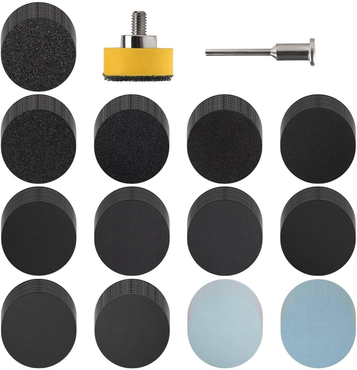 Omgoods - 260 Delige Schuurpapier Set 25mm voor Diverse Toepassingen