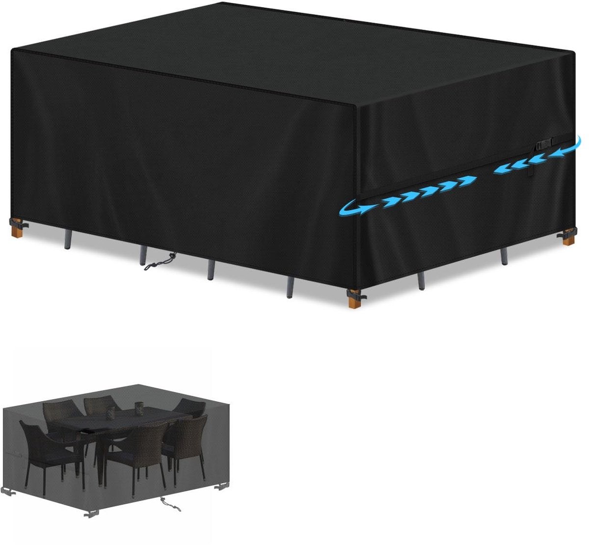 Omgoods - Waterdichte Tuinmeubelbescherming 420D Oxford