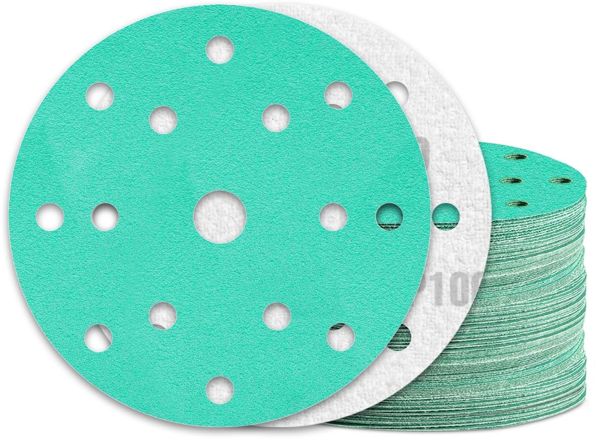 Omgoods - Set van 60 Schuurschijven 150 mm voor Orbital Sanders