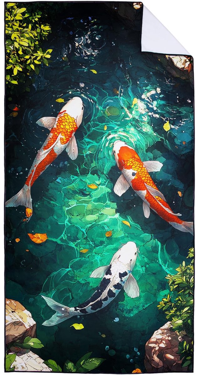 Omgoods - Sneldrogende Strandhanddoek, 90 x 180 cm, Zandvrij
