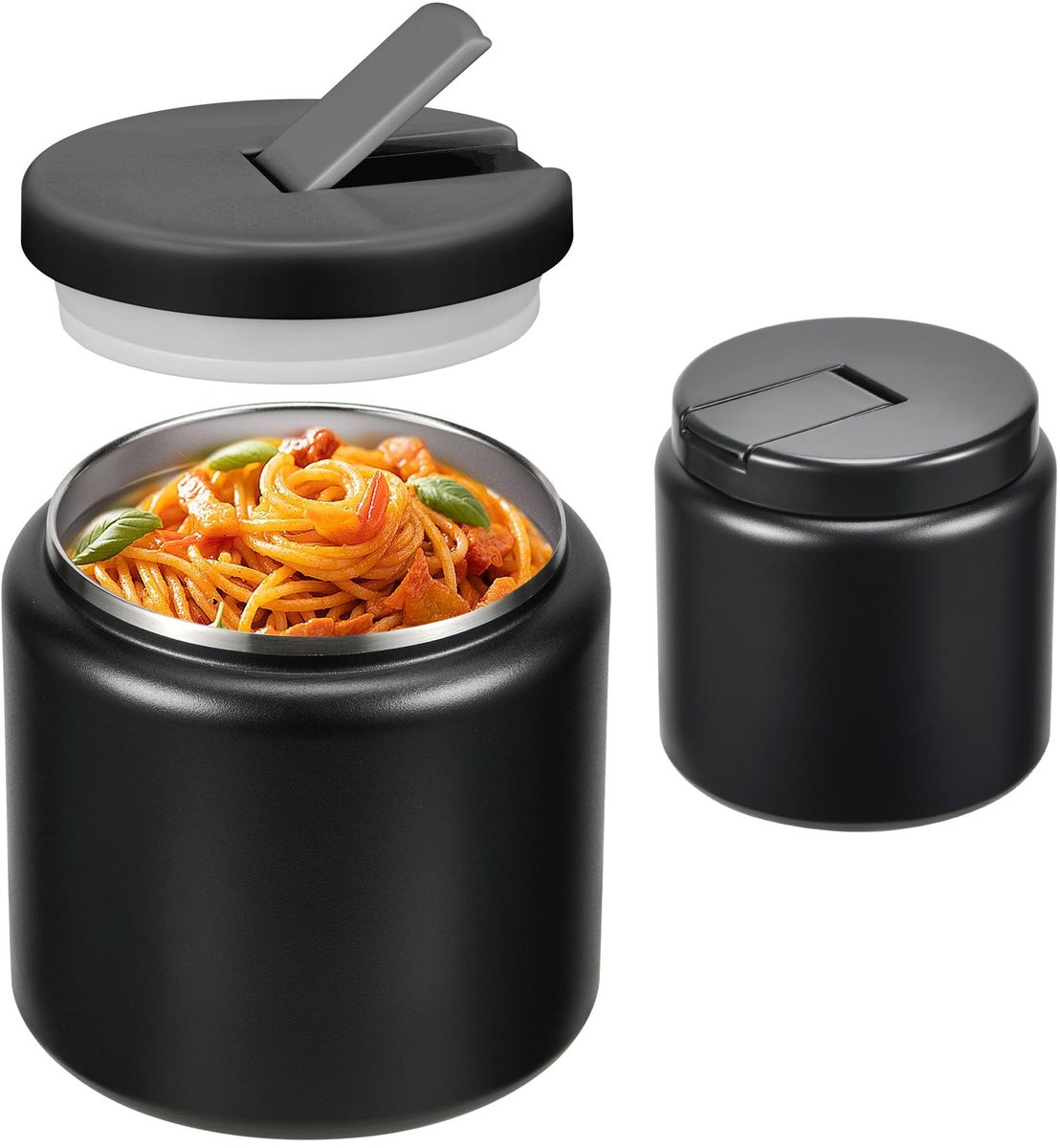 Omgoods - Isolerende Voedselcontainer 770 ml in Zwart