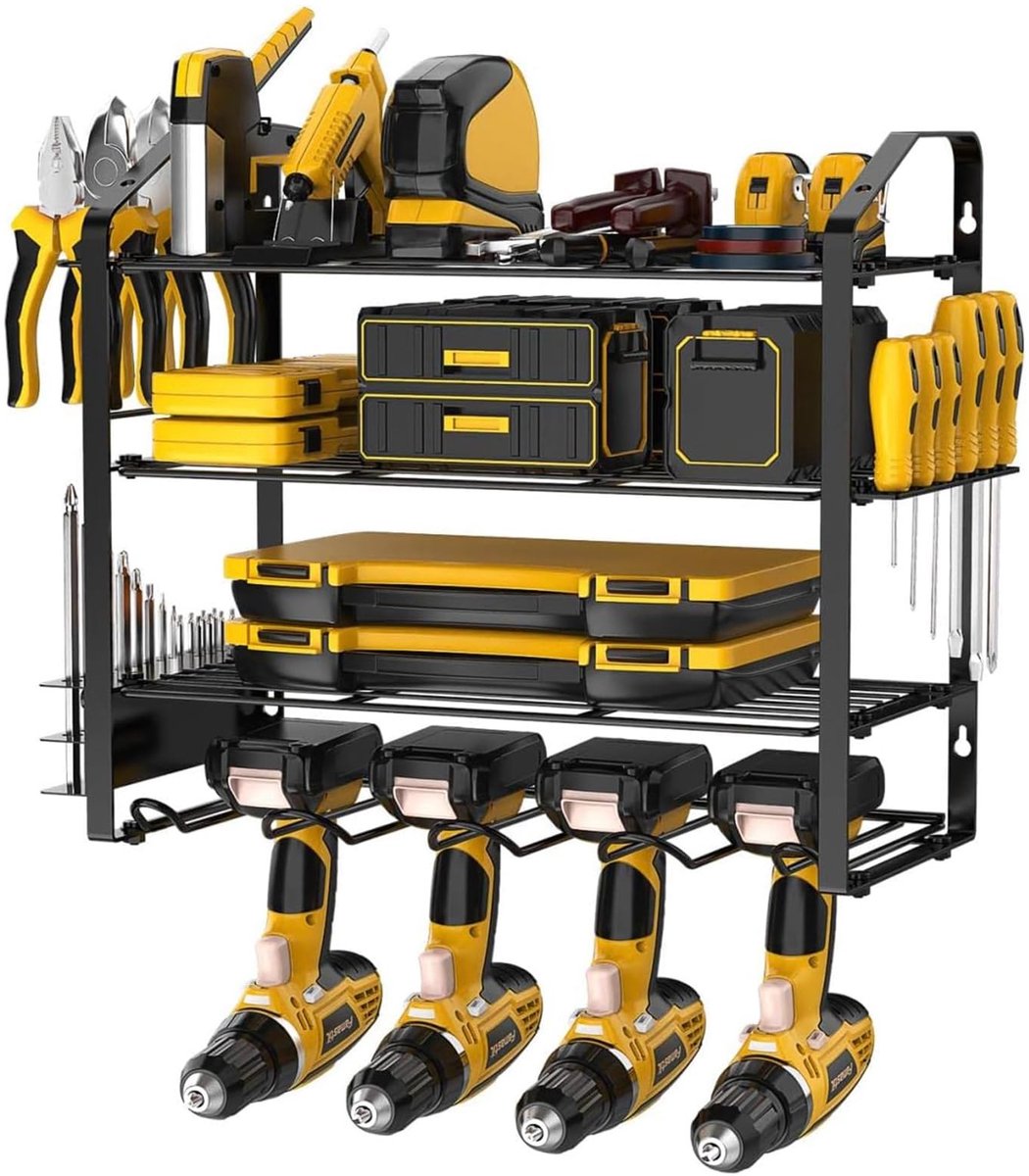 Omgoods - 4-Lagen Gereedschaps Organizer voor Wandmontage