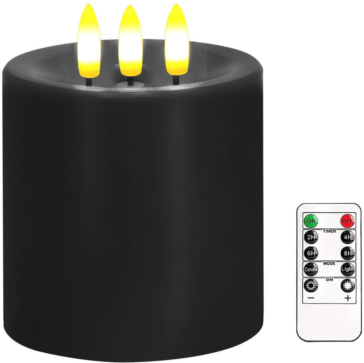 Omgoods - Flameless LED Kaarsen met Afstandsbediening en Timer
