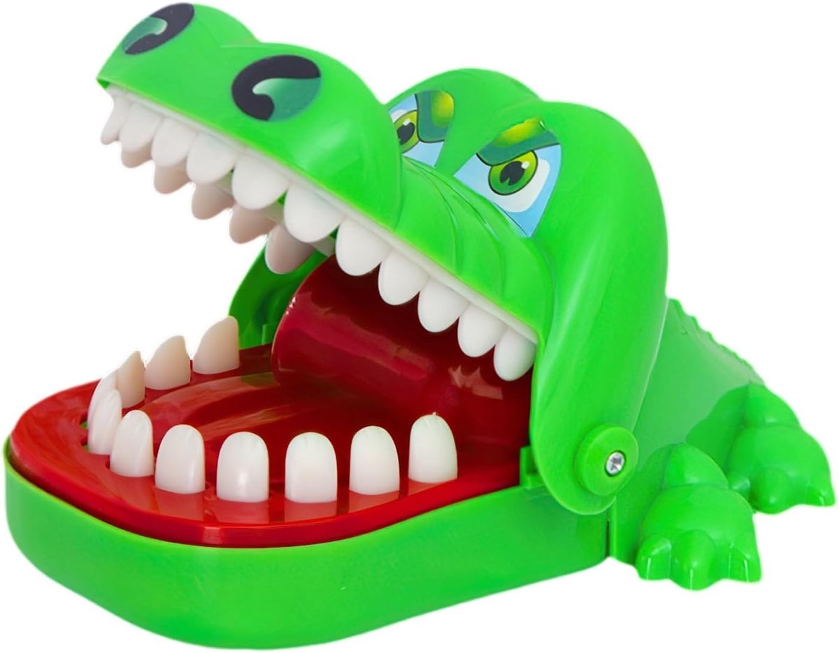 Omgoods - Silicone Tanden Krokodil Spel - Kinderspel voor Actieve Gezelligheid