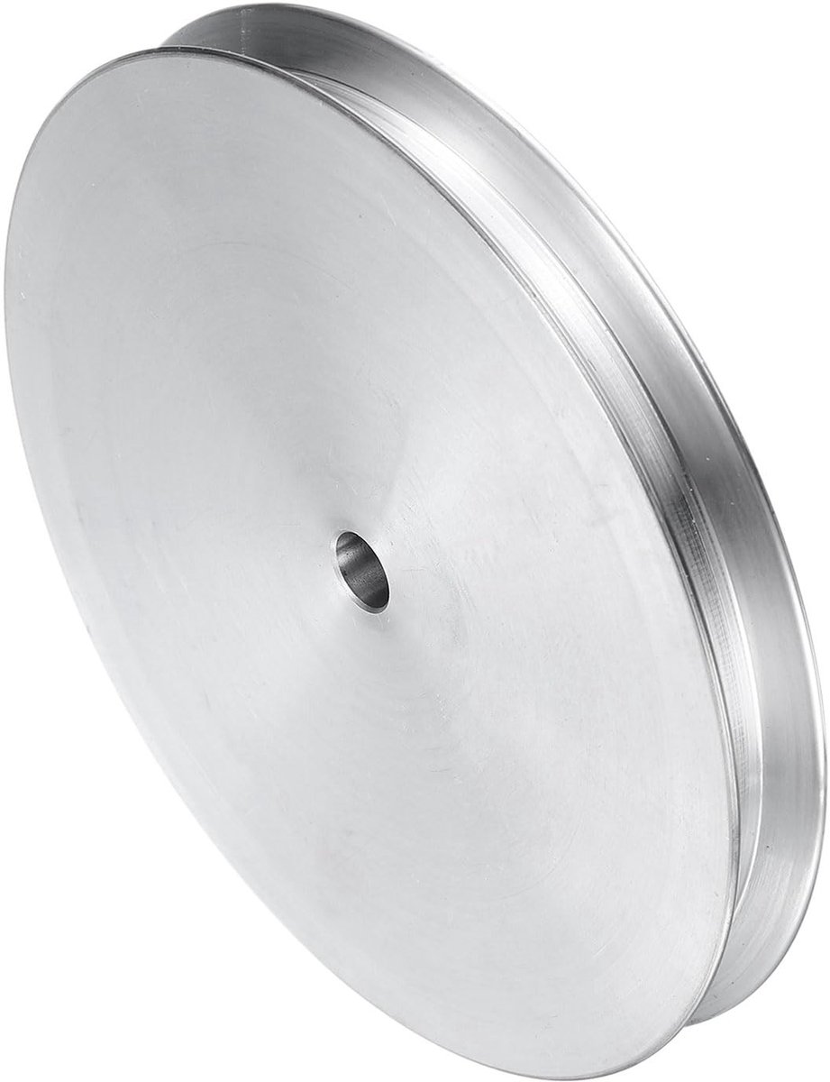 Omgoods - V-Belt Pulley 5mm met Enkele Groef van Aluminium voor Motoras